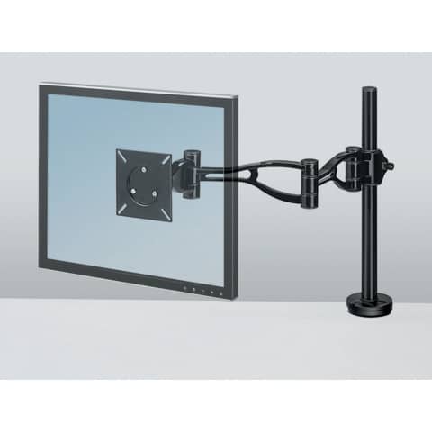 Braccio Monitor Singolo per regolare monitor LCD/TFT Fellowes Professional Series™nero max 32 pollici - 8041601